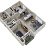 Floor plan: 2x2 - C4