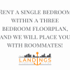 Floor plan: 3 Bedroom / 2 Bath Bedspace - Leased By the Room