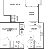 Floor plan: Model 2A
