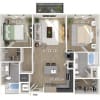 Floor plan: B2