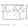 Floor plan: Two Bedroom H