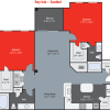 Floor plan: B6