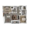 Floor plan: B3