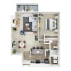 Floor plan: 1C