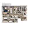 Floor plan: C1