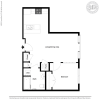 Floor plan: 1x1