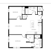 Floor plan: 2x1G