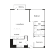 Floor plan: Two Bed Two Bath - C