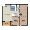 Floor plan: 3 Bedroom