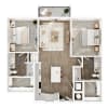 Floor plan: B03