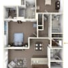 Floor plan: Gainsborough 14