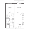 Floor plan: A1A