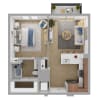 Floor plan: A1b