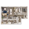 Floor plan: C2/C2A