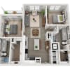 Floor plan: B1 Balc