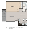Floor plan: A1