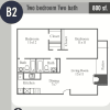 Floor plan: B2