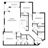 Floor plan: North Pole