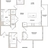 Floor plan: 3 Bed/2 Bath-C1-ALT