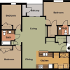 Floor plan: 3x2