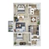 Floor plan: 2B
