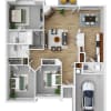 Floor plan: C1