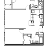 Floor plan: Two Bedroom