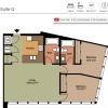 Floor plan: Suite Q