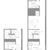 Floor plan: Erbe Two Bedroom Down B Den
