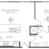 Floor plan: A 4 1Bed/1