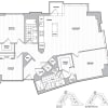 Floor plan: 3 Bed 2 Bath 1437