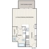 Floor plan: Studio (S1)