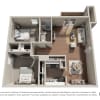 Floor plan: 2x1
