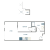 Floor plan: 1x1 - B6 + Loft