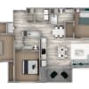 Floor plan: C1