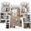 Floor plan: B3
