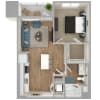 Floor plan: BldgA-A2