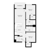 Floor plan: Urban Two Bedroom D01E