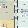 Floor plan: B1- Classic Unit