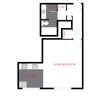 Floor plan: Plan S - Studio