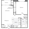 Floor plan: 680