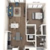 Floor plan: AM15-D2-NoBalcony-715