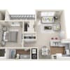 Floor plan: A2 Classic