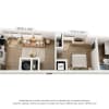 Floor plan: 1BR TYPE T
