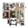 Floor plan: Sapphire
