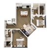 Floor plan: B2-M