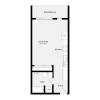 Floor plan: Studio S01B