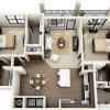 Floor plan: B2