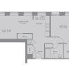 Floor plan: 1 Bed/1 Bath-A12