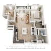 Floor plan: HH-1x1DH
